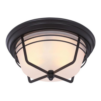 Westinghouse Lighting - 6230300 - Two Light Flush Mount - Bonneville - Weathered Bronze