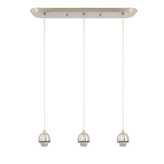 Westinghouse Lighting - 6301200 - Three Light Mini Pendant - Mini Pendant - Brushed Nickel