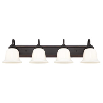 Westinghouse Lighting - 6305100 - Four Light Wall Sconce - Harwell - Amber Bronze