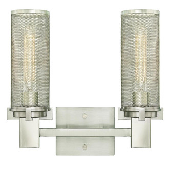 Westinghouse Lighting - 6330400 - Two Light Wall Sconce - Adler - Brushed Nickel