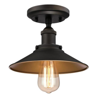 Westinghouse Lighting - 6336000 - One Light Semi-Flush Mount - Louis - Oil Rubbed Bronze