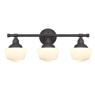 Westinghouse Lighting - 6342100 - Three Light Wall Sconce - Scholar - Oil Rubbed Bronze