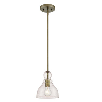 Westinghouse Lighting - 6356500 - One Light Mini Pendant - Fiona - Antique Brass