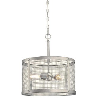 Westinghouse Lighting - 6371200 - Three Light Pendant - Emmett - Galvanized Steel