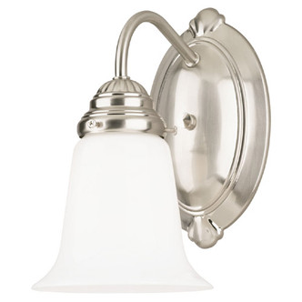 Westinghouse Lighting - 6649600 - One Light Wall Fixture - Trinity - Brushed Nickel