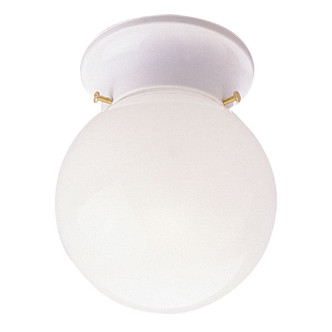 Westinghouse Lighting - 6660700 - One Light Flush Mount - Flush Mounts White - White