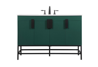 Elegant Lighting - VF48848MGN - Single Bathroom Vanity - Eugene - Green