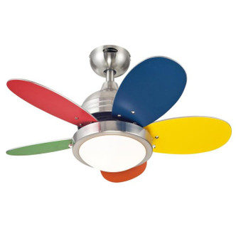 Westinghouse Lighting - 7223600 - 30 Ceiling Fan - Roundabout - Brushed Nickel