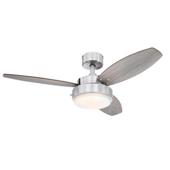 Westinghouse Lighting - 7305100 - 42 Ceiling Fan - Alloy - Brushed Nickel