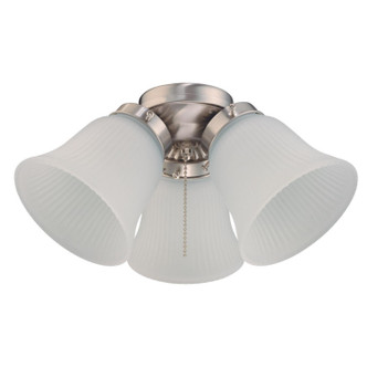 Westinghouse Lighting - 7784900 - LED Ceiling Fan Light Kit - Brushed Nickel
