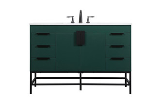 Elegant Lighting - VF488W48MGN - Single Bathroom Vanity - Eugene - Green