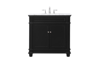 Elegant Lighting - VF50036BK - Bathroom Vanity Set - Wesley - Black Elegant Lighting - VF50036BK - Bathroom Vanity Set - Wesley - Black