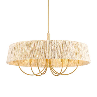 Minka-Lavery - 3606-732 - Six Light Pendant - Hellia - Legacy Brass