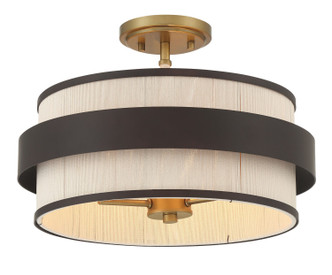 Harbor Wrap Three Light Semi Flush Mount (3685-886)