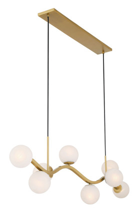 Curven Eight Light Island Pendant (3747-732)