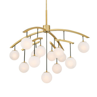 Minka-Lavery - 3748-732 - 13 Light Chandelier - Curven - Legacy Brass