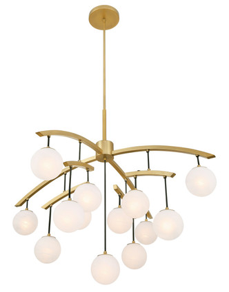 Curven 13 Light Chandelier (3748-732)