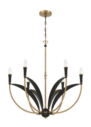 Miller Six Light Chandelier (5696-782)