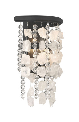 Shimmering Elegance One Light Wall Sconce (6701-66)