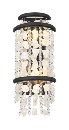 Shimmering Elegance Two Light Wall Sconce (6702-66) Shimmering Elegance Two Light Wall Sconce (6702-66)