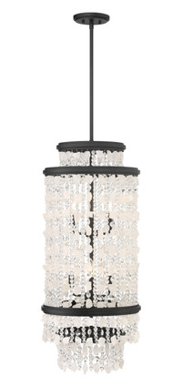 Shimmering Elegance Six Light Foyer Pendant (6704-66)
