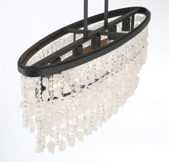 Shimmering Elegance Five Light Island Pendant (6707-66)