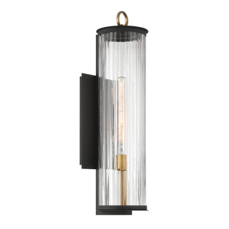Minka-Lavery - 79002-734 - One Light Outdoor Wall Sconce - Cara - Dark Matte Black