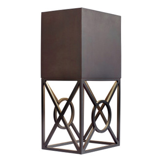 Forte - 1149-01-32DS - One Light Outdoor Lantern - Antique Bronze
