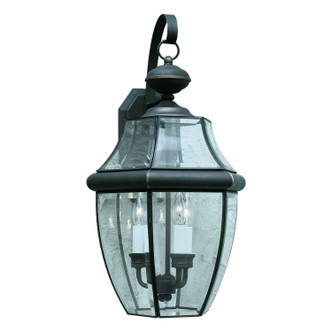 Forte - 1601-03-14 - Three Light Outdoor Lantern - Royal Bronze