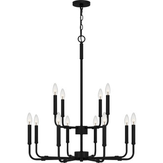 Abner 12 Light Chandelier (ABR5128MBK) Abner 12 Light Chandelier (ABR5128MBK)