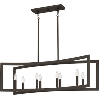 Quoizel - BEU838OZ - Eight Light Island Chandelier - Beaufain - Old Bronze