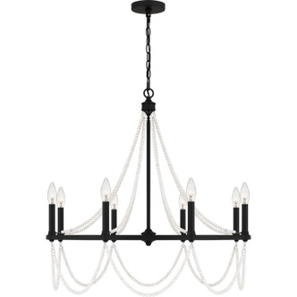 Brigitta Eight Light Chandelier (BGA5030MBK) Brigitta Eight Light Chandelier (BGA5030MBK)