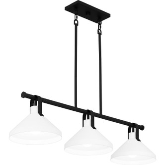 Brink Three Light Linear Chandelier (BIK338MBK) Brink Three Light Linear Chandelier (BIK338MBK)
