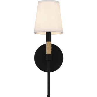 Bayside One Light Wall Sconce (BYL8705MBK)