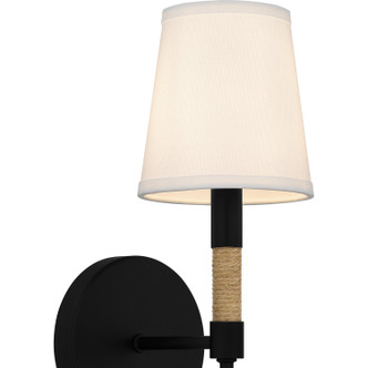 Bayside One Light Wall Sconce (BYL8705MBK)