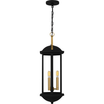 Crestfield Three Light Outdoor Hanging Lantern (CFD1910MBK) Crestfield Three Light Outdoor Hanging Lantern (CFD1910MBK)