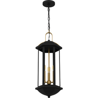 Crestfield Three Light Outdoor Hanging Lantern (CFD1910MBK)