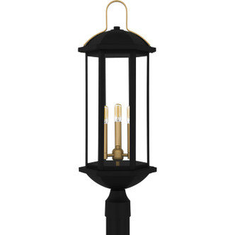 Crestfield Three Light Outdoor Post Lantern (CFD9010MBK) Crestfield Three Light Outdoor Post Lantern (CFD9010MBK)