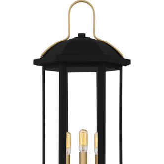 Crestfield Three Light Outdoor Post Lantern (CFD9010MBK)