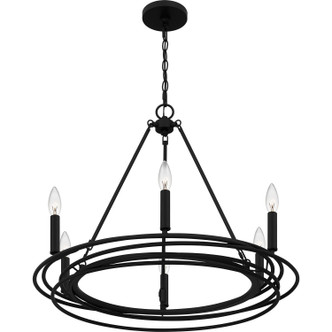 Calliope Six Light Chandelier (CPE5025MBK)