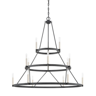 Doran 15 Light Chandelier (DOR5015MB)