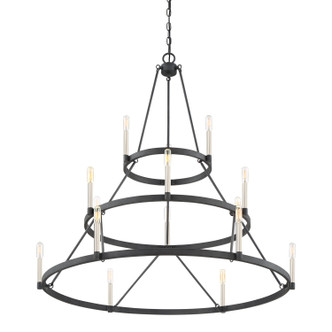 Doran 15 Light Chandelier (DOR5015MB)
