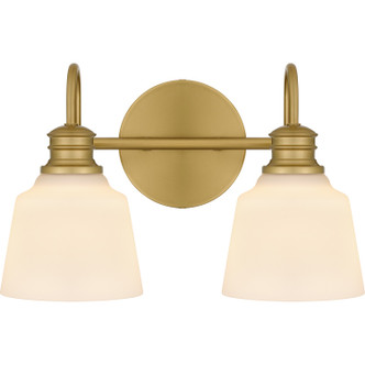 Quoizel - HIN8614AB - Two Light Bath - Hinton - Aged Brass