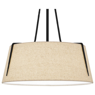 Leona Three Light Pendant (LOA2818MBK)