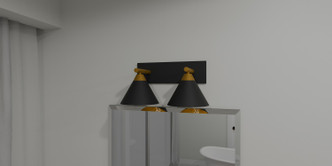 Mastro Two Light Bath (MTO8617MBK)