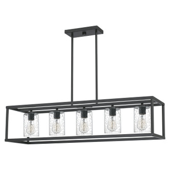 New Harbor Five Light Linear Chandelier (NHR3538OZ) New Harbor Five Light Linear Chandelier (NHR3538OZ)