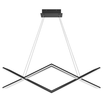 Newman LED Linear Chandelier (PCNEW136MBK) Newman LED Linear Chandelier (PCNEW136MBK)