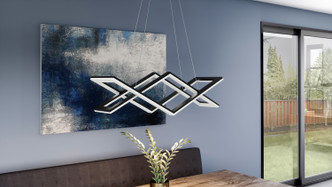 Newman LED Linear Chandelier (PCNEW136MBK) Newman LED Linear Chandelier (PCNEW136MBK)