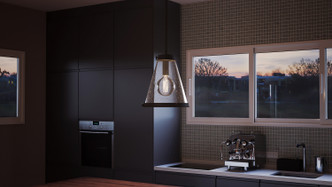 Bristol One Light Mini Pendant (QP5260MB) Bristol One Light Mini Pendant (QP5260MB)