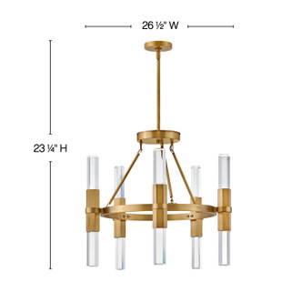 Cecily LED Chandelier (FR30604HBR)
